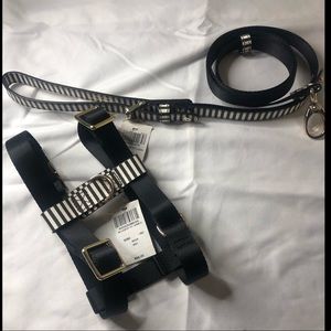 Henri Bendel Dog Collar & Leash Set